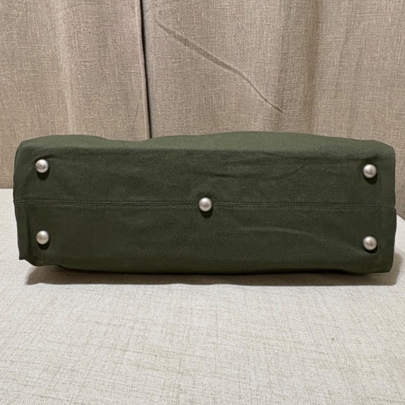 Line of Trade | Canvas Weekender Bag Olive | No. 0312 - Picture 9 of 10